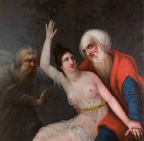  Suzanne et les vieillards, J.B. Flaugier, 1800